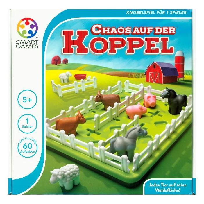 Smart Games Chaos auf der Koppel (Kinderspiel) (Deutsch, 1 Spieler) (SG091DE)