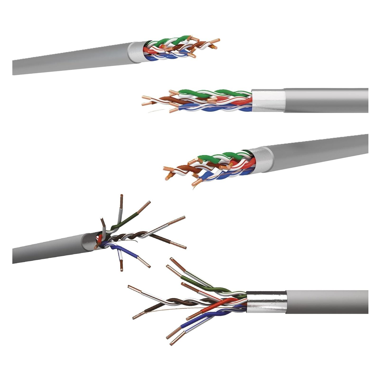 Emos Datenkabel FTP 5E, 305m (FTP, CAT5e, 305 m) (S9221)