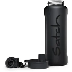 Satch XL Kunststoff Trinkflasche Black