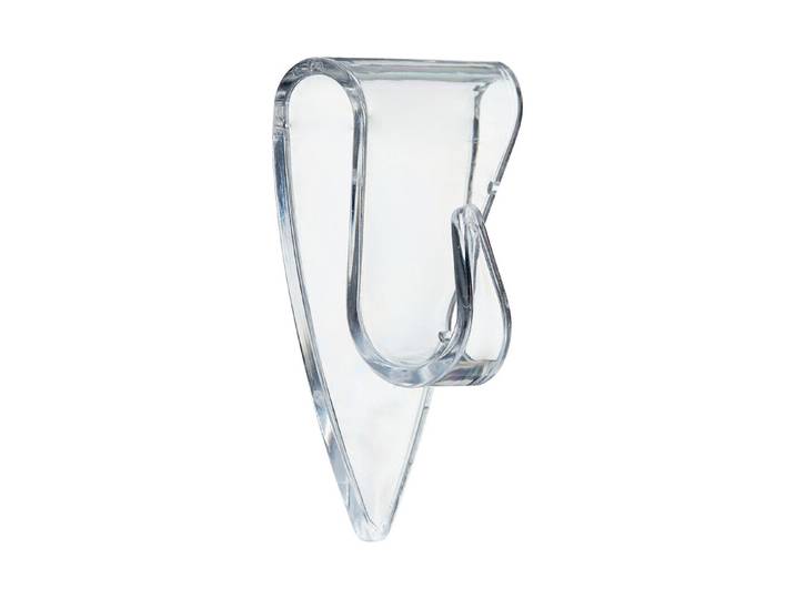 tesa Powerstrips® Dekohaken, selbstklebend, transparent 5 Stk.