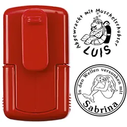 Smart-stamp - Größe: ø 24 mm - rot