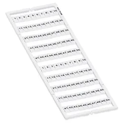 Wago 793-5566 WMB-Beschriftungskarte,als Karte,bedruckt,weiß 7935566