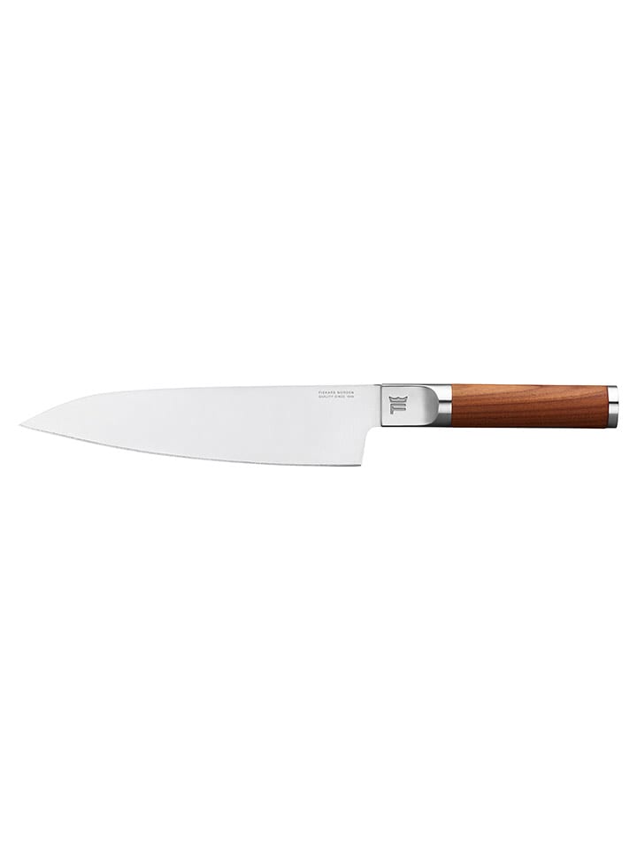 Fiskars Kochmesser ''Norden Cooking'' in Braun/ Silber - (L)21,1 cm - onesize