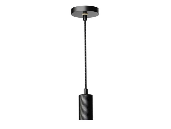 SEGULA Hängelampe Alix Wave, dimmbar, schwarz, für Wohn- / Esszimmer, Aluminium, Pendelleuchte