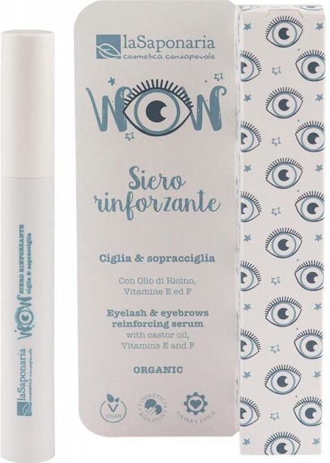 Saponaria La Sérum Wow Fortalecedor Pestañas y Cejas 10 ml