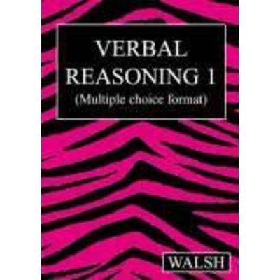 Verbal Reasoning, Taschenbuch von Barbara Walsh,Mary Walsh, Bumblebee(UK) Ltd, 978-0-9553099-0-8