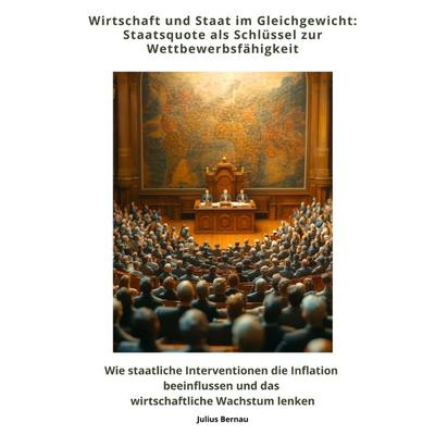 Wirtschaft und Staat im Gleichgewicht: Staatsquote als Schlüssel zur Wettbewerbsfähigkeit, Taschenbuch von Julius Bernau, Tredition, 978-3-384-39261-9