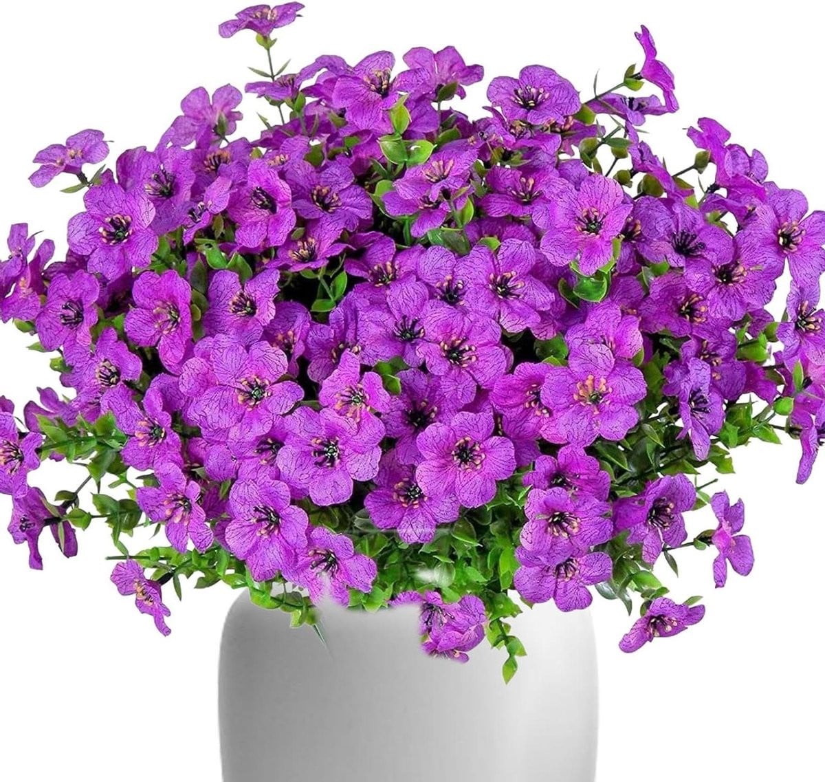 Paars boeket UV-bestendige en waterdichte kunstbloemen voor buiten decoratie