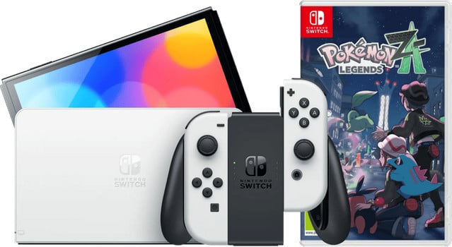 Nintendo Switch OLED Wit met Pokémon Legends: Z-A