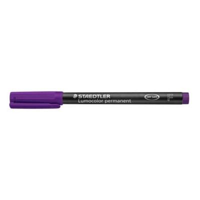 Folienstift Lumocolor F violett permanent