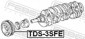 Febest Riemenscheibe, Kurbelwelle Tds-3sfe Für Toyota