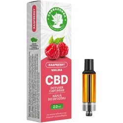 Hanf Gesundheit CBD-Duftkartusche für Aroma-Diffusor Himbeere, 2 ml