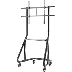 Hama Trolley (80 kg, 49" - 100"), TV Ständer, Schwarz