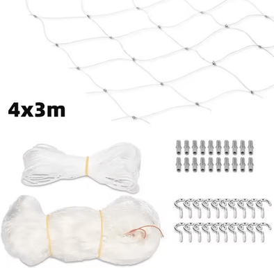 Inspire Curations SafeGuard Pet Balcony Safety Net 4x3m