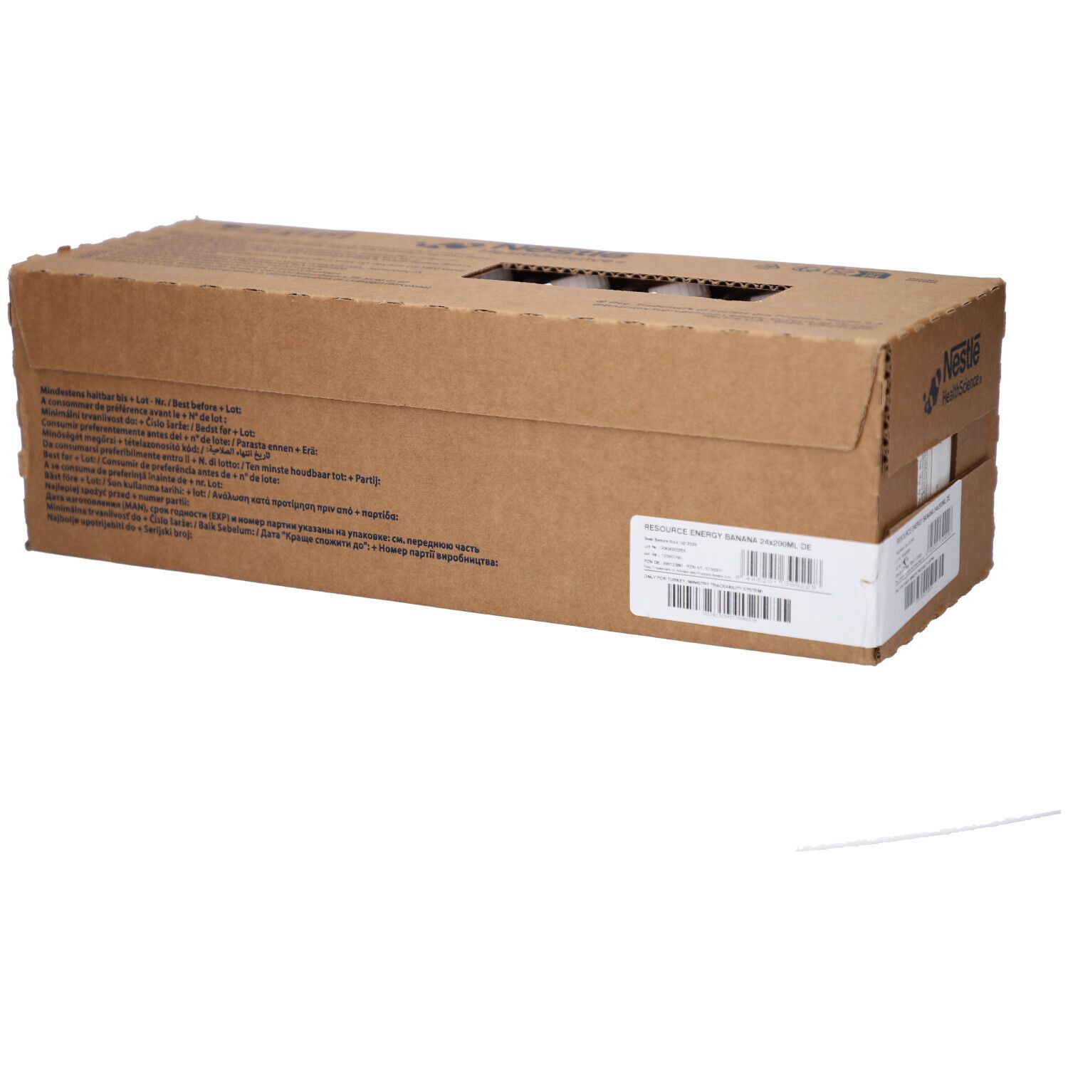 Resource Energy Banane 24x200 ml Flüssigkeit