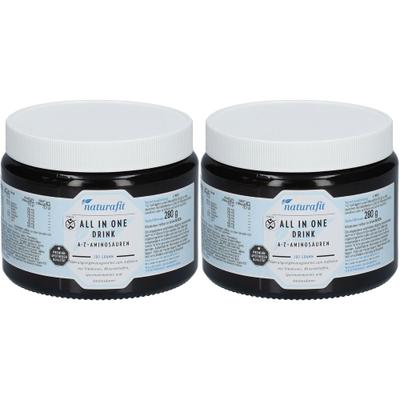Naturafit All in One Drink A-Z+Aminosäuren Pulver 2x 2x280 g