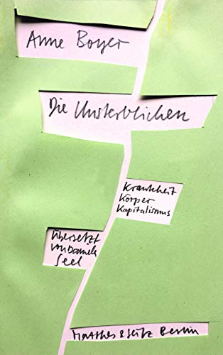 Anne Boyer - Die Unsterblichen: Krankheit, Körper, Kapitalismus - Preis vom 09.10.2026 07:28:09 h