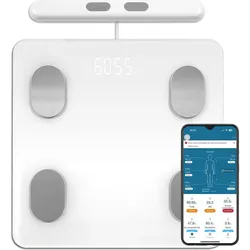 Livoo, Personenwaage, Angeschlossene Personenwaage mit Impedanzmesser (180 kg)