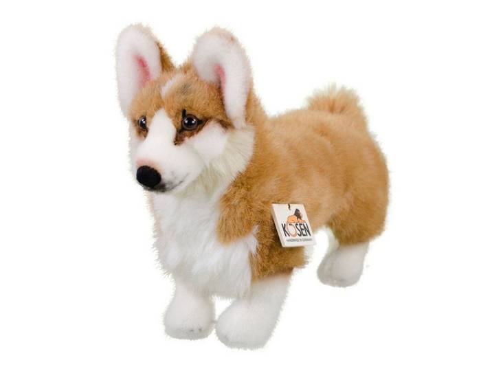 Kösen Kuscheltier Kösen Hund Welsh Corgi Sakura 34 cm Plüschtier