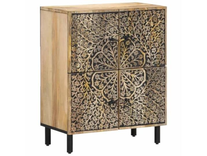 vidaXL Beistellschrank 60x33x75 cm Massivholz Mango