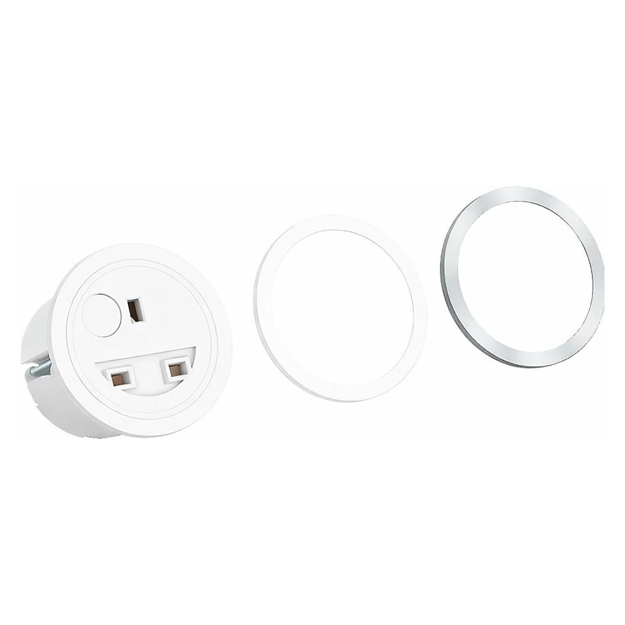 Bachmann PIX 1xUK 2,0m UK RAL9010 (1x, BS 1363, 2 m) (926.307)
