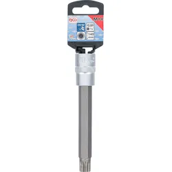 BGS Bit-Einsatz Länge 140 mm Antrieb Innenvierkant 12,5 mm (1/2") Innenvielzahn (für XZN) M14 - 5184-M14