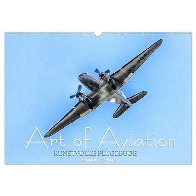 Art of Aviation - Kunstvolle Flugzeuge (Wandkalender 2027 DIN A3 quer), CALVENDO Monatskalender