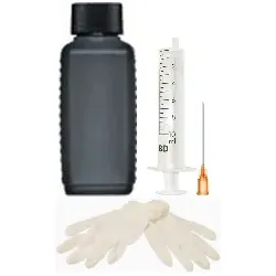 Nachfüllset für Canon PGI-1500 + PGI-2500 Tintenpatronen - 100 ml Nachfülltinte Black