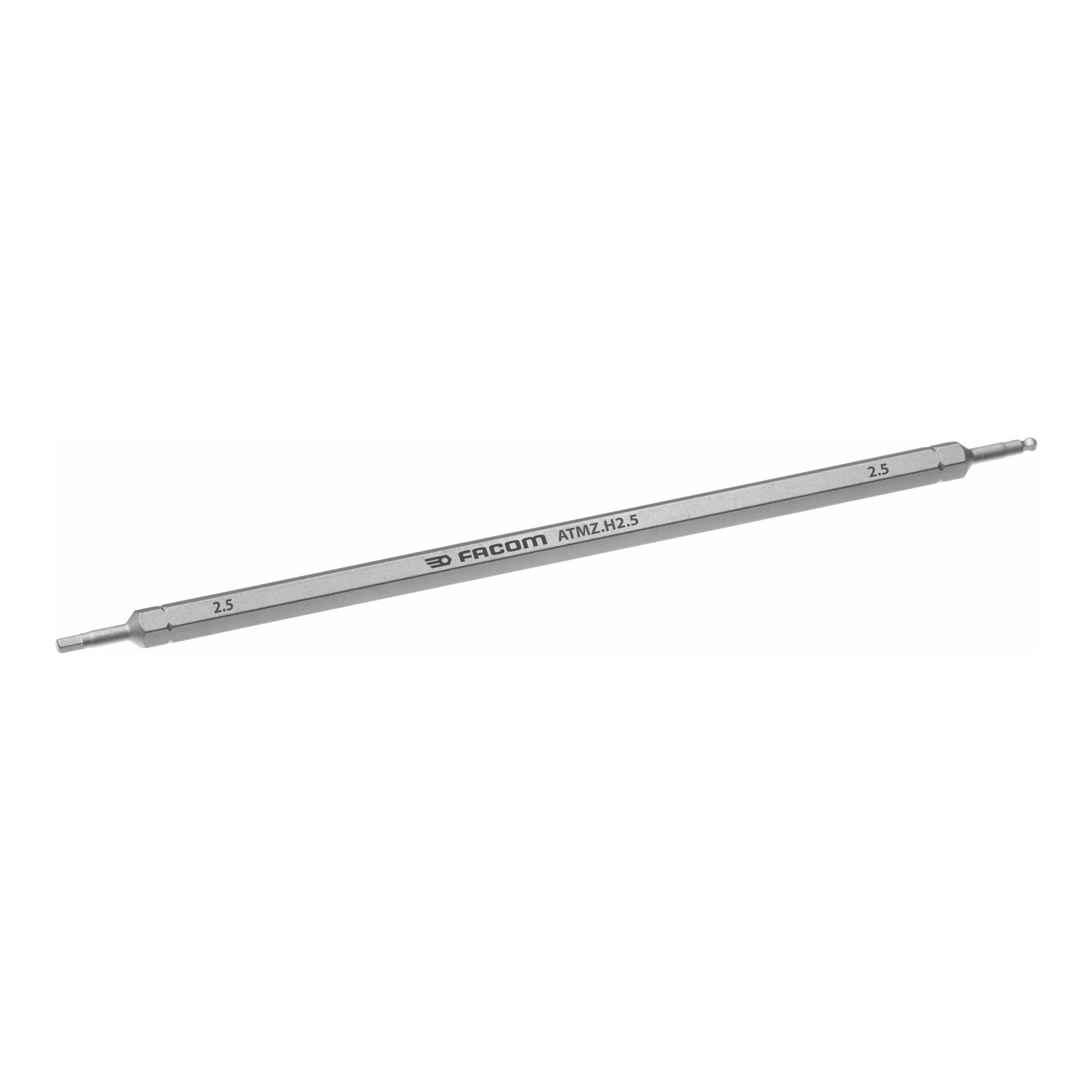 Facom Umsteckbare Klinge, Innensechskant 2,5mm und Kugelkopf 2,5mm ATMZ.H2.5)