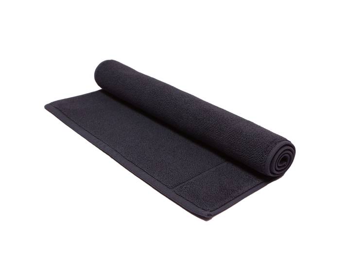 Living Home Badteppich Softfeel titan Baumwolle 50 x 80 cm Rechteckig - Badteppich