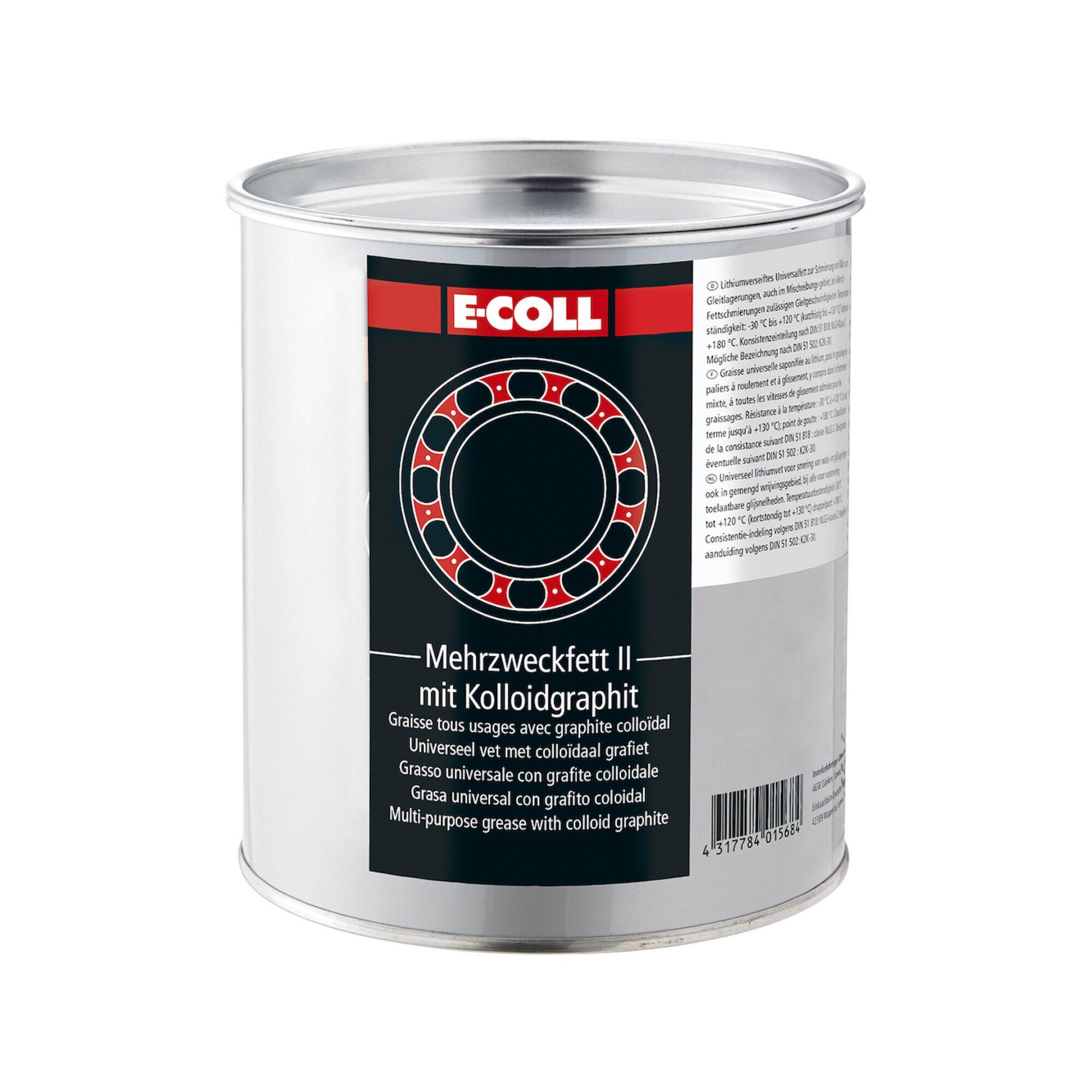 E-COLL Mehrzweckfett II, graph. 1kg Dose bleifrei (4317784015684)