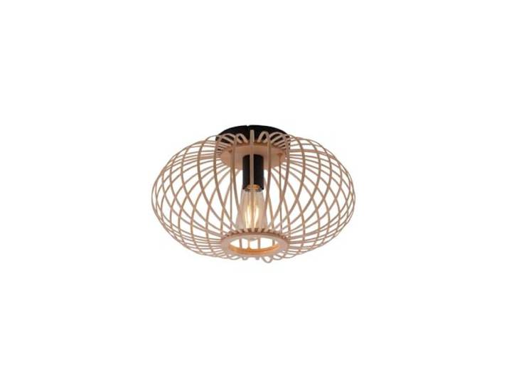 Deckenleuchte Deckenlampe Wohnzimmerlampe natur Holz Schlafzimmerlampe D 40 cm