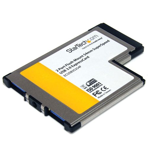 Startech ECUSB3S254F 2 Port Express Card 54 retail