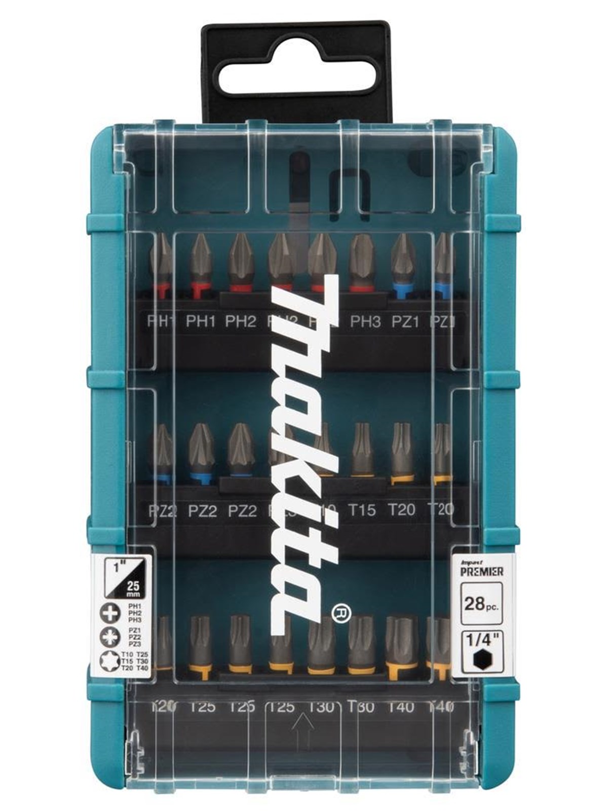 Makita E-25068 Torsion Bit Set - 28 Piece