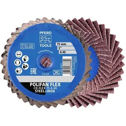 Pferd, Schleifmittel, TOOLS 42719807 Schleifscheiben-Set Durchmesser 75 mm Körnung (num)=120 10 (120)