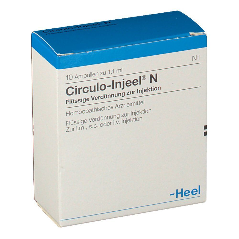 Circulo Injeel N Ampullen 10 St