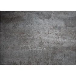 CoverYourDesk, Unterlage, Schreibtischunterlage Stahlplatte Metalloptik