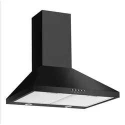 Amica KH 17286 S Dunstabzugshaube Kaminhaube 60cm schwarz Wandhaube
