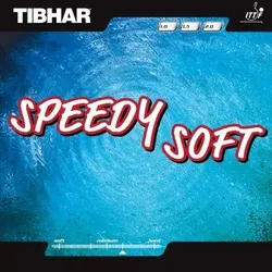 Tibhar Belag Speedy Soft schwarz 1,5 - schwarz 1,5