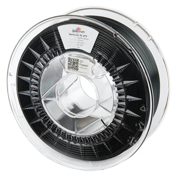 Spectrum Filament PC 275 Black 1.75mm 1kg (1000 g, 1.75 mm) (41955636)