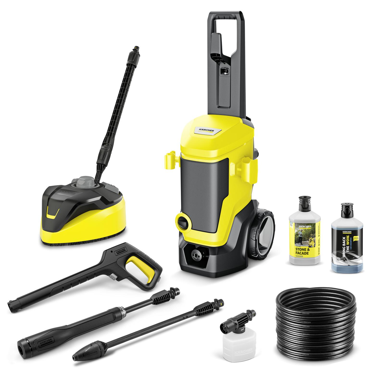 Kärcher Hochdruckreiniger K 7 WCM FJ Home, wassergek. Motor, Schaumdüse & Home Kit