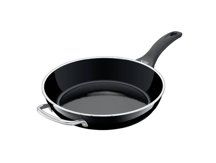 Bratpfanne SILIT Professional , schwarz, H:5,7cm Ø:28cm, Pfannen, Bratpfanne, Silargan - Funktionskeramik, Induktion, Made in Germany