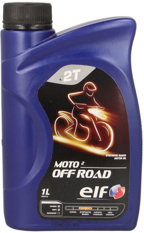 Huile moteur 2T ELF 2213942 MOTO 2 OFFROAD 1L