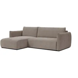 ECKSOFA TAUER 3-Sitzer rechts, taupe