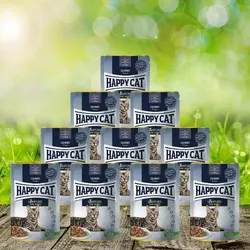 Happy Cat Meat in Sauce Pouches Culinary Land Geflügel 20 x 85 g