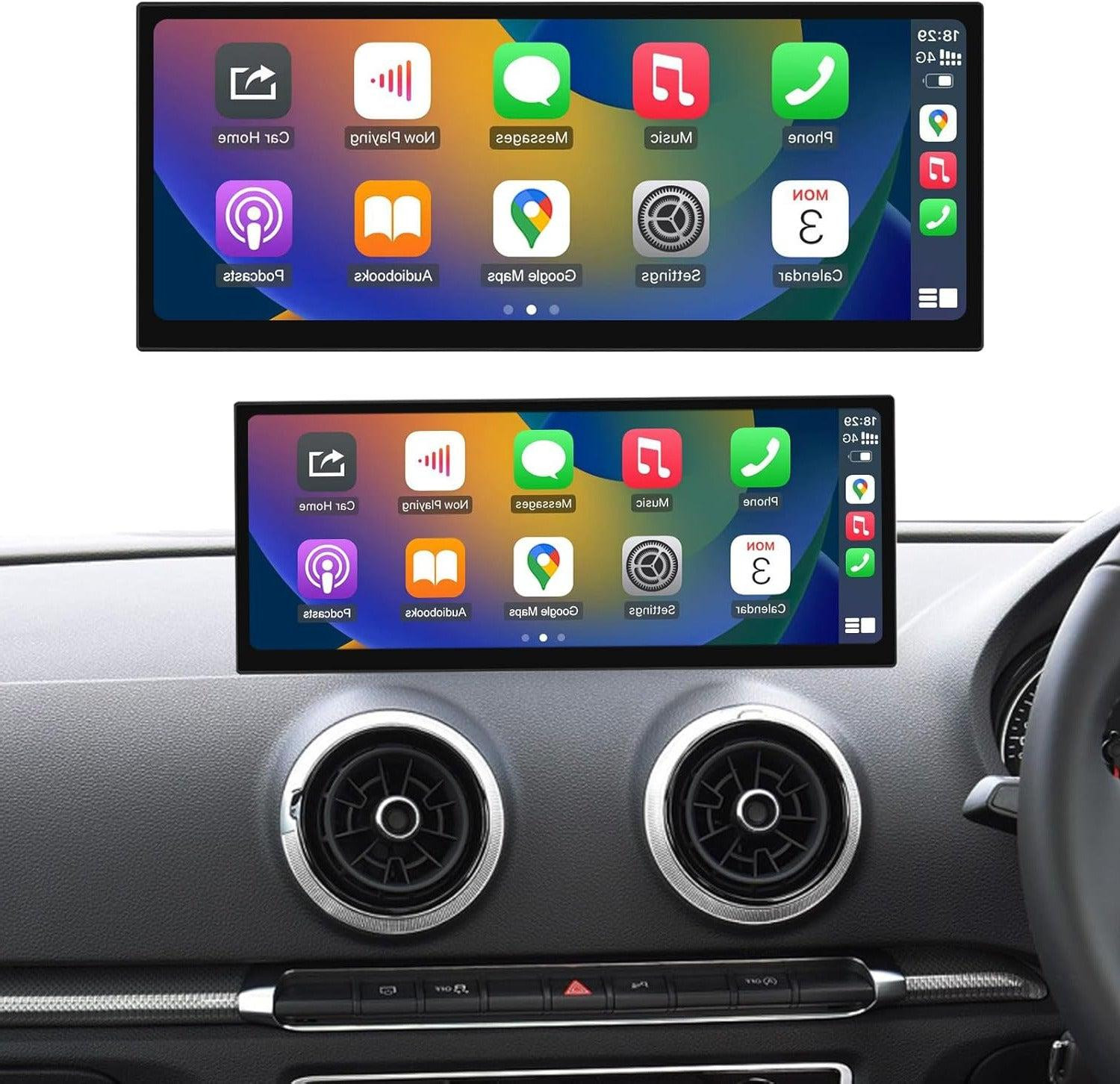 Selius 12,3 Inch Autoradio Touchscreen Multimediascherm met CarPlay Interface