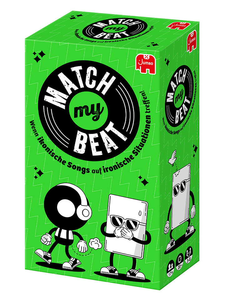 Jumbo Partyspiel "Match My Beat Original" - ab 17 Jahren - onesize