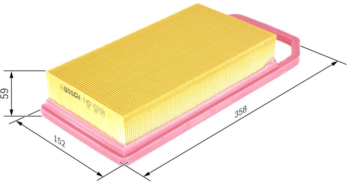 Luftfilter BOSCH 1 457 433 591