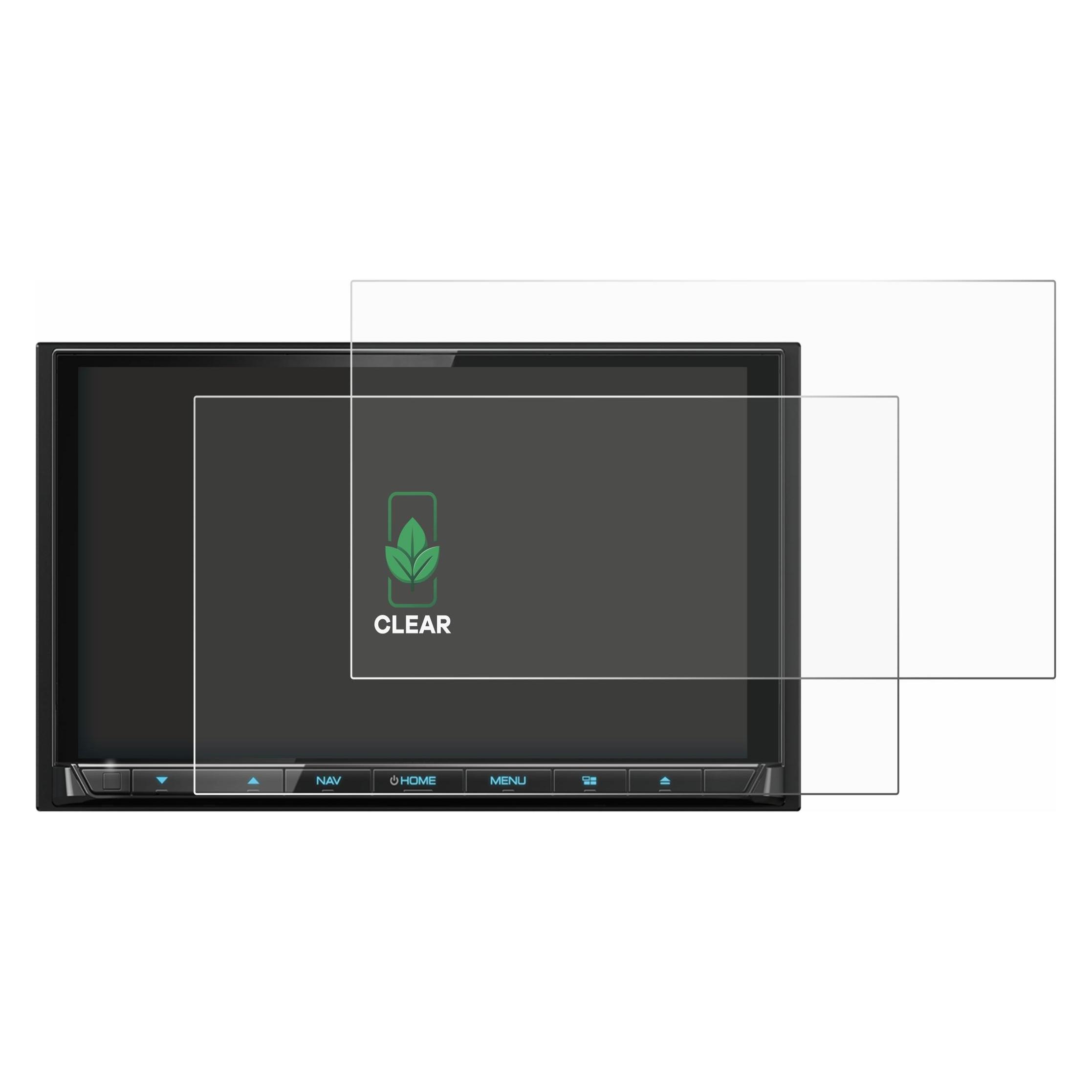 ScreenLeaf Schutzfolie für Kenwood DNX9190DABS Displayschutz Display Schutz Folie Klar Transparent (6162615)