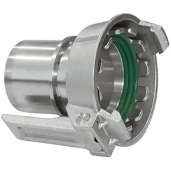 TW-Kupplung Mutterteil Typ MKST 100, Edelstahl, HYPALON®, 1-teilig, SLW 100mm